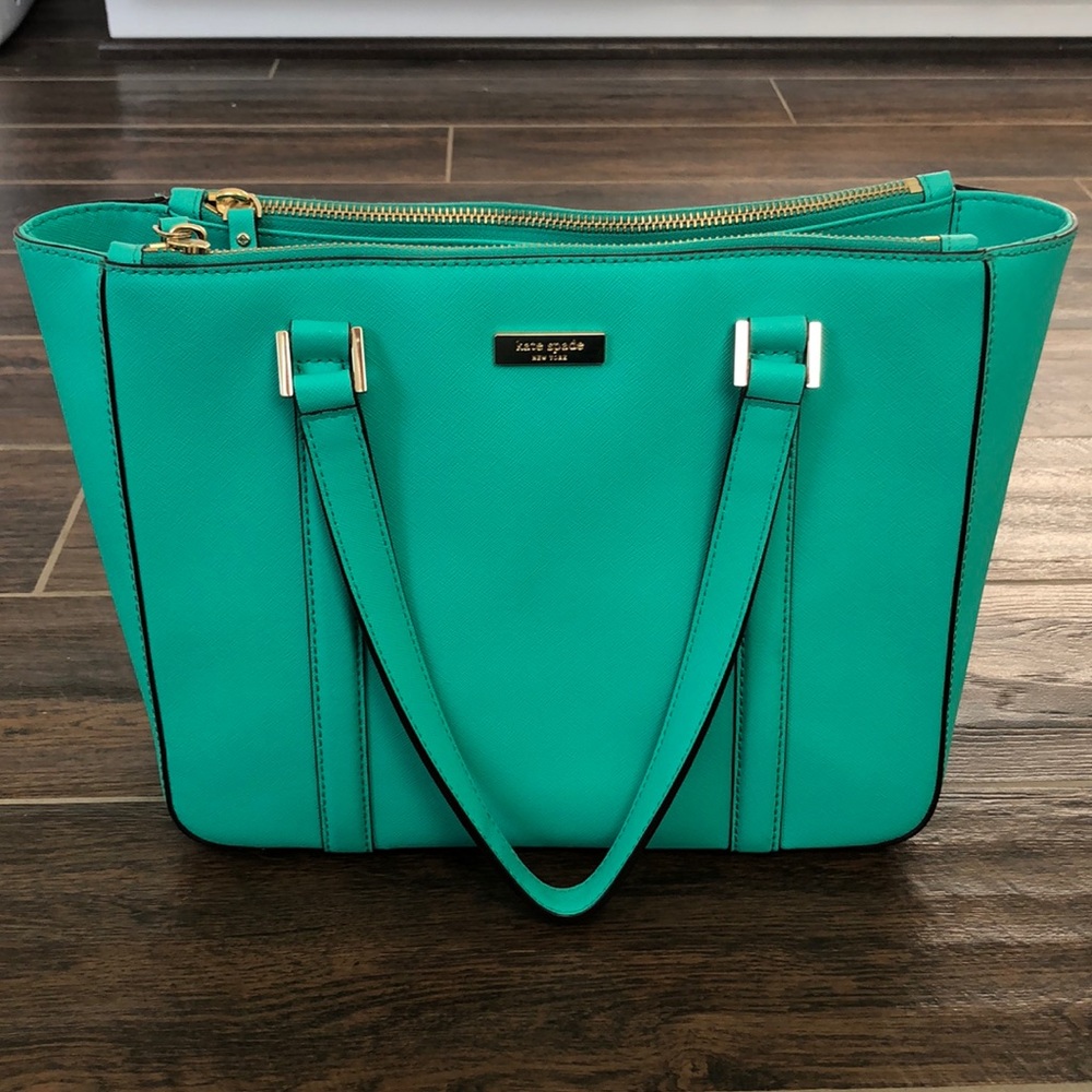 Kate Spade purse turquoise color